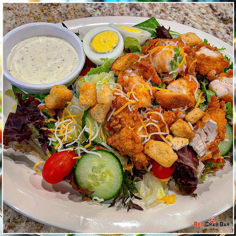 Chicken Strips Salad